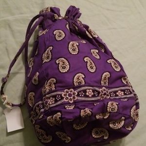 Vera Bradley Diddy draw string bag, nwot